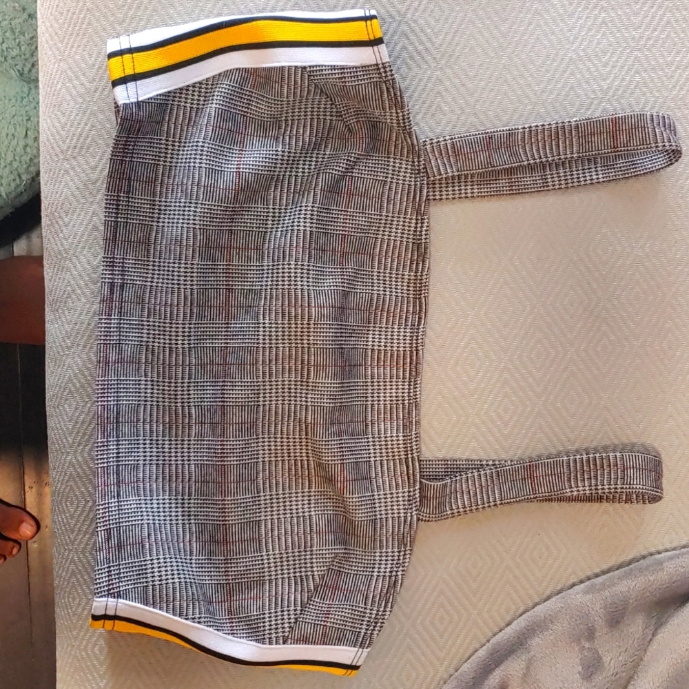 Better Be Plaid Crop Top